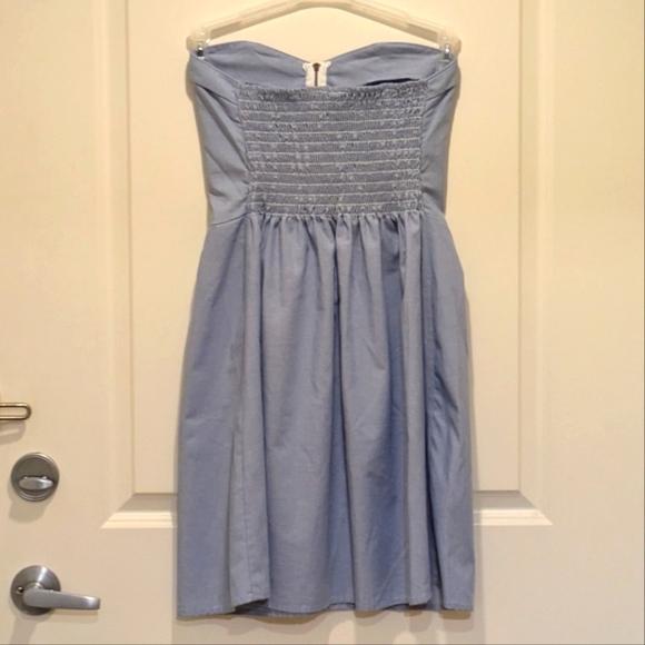3/$30 EUC Urban Renewal L Reworked Vintage Fabric Zip Front Sleeveless Dress - Picture 4 of 8
